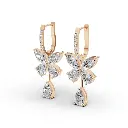 Petalej diamond hoops.webp