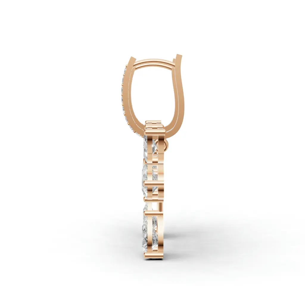 Petalej diamond hoops .webp