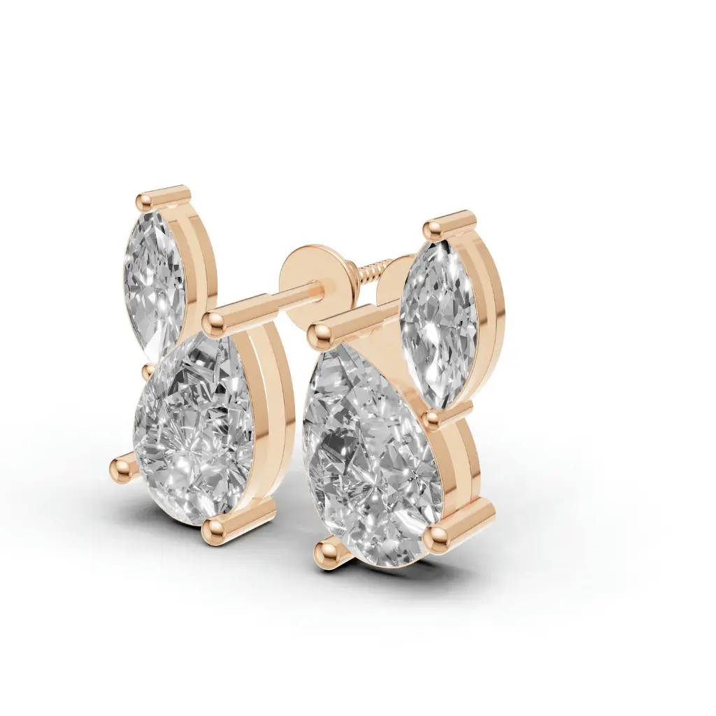 Timeless Teardrop diamond earring .webp