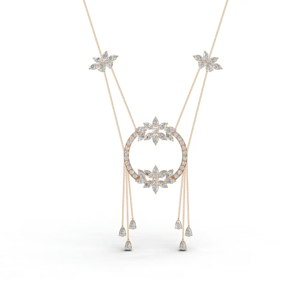 Winged Raphaella diamond pendant .webp