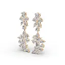 Dangy arc diamond earring .webp