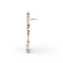 Diamond studded pavo earring .webp