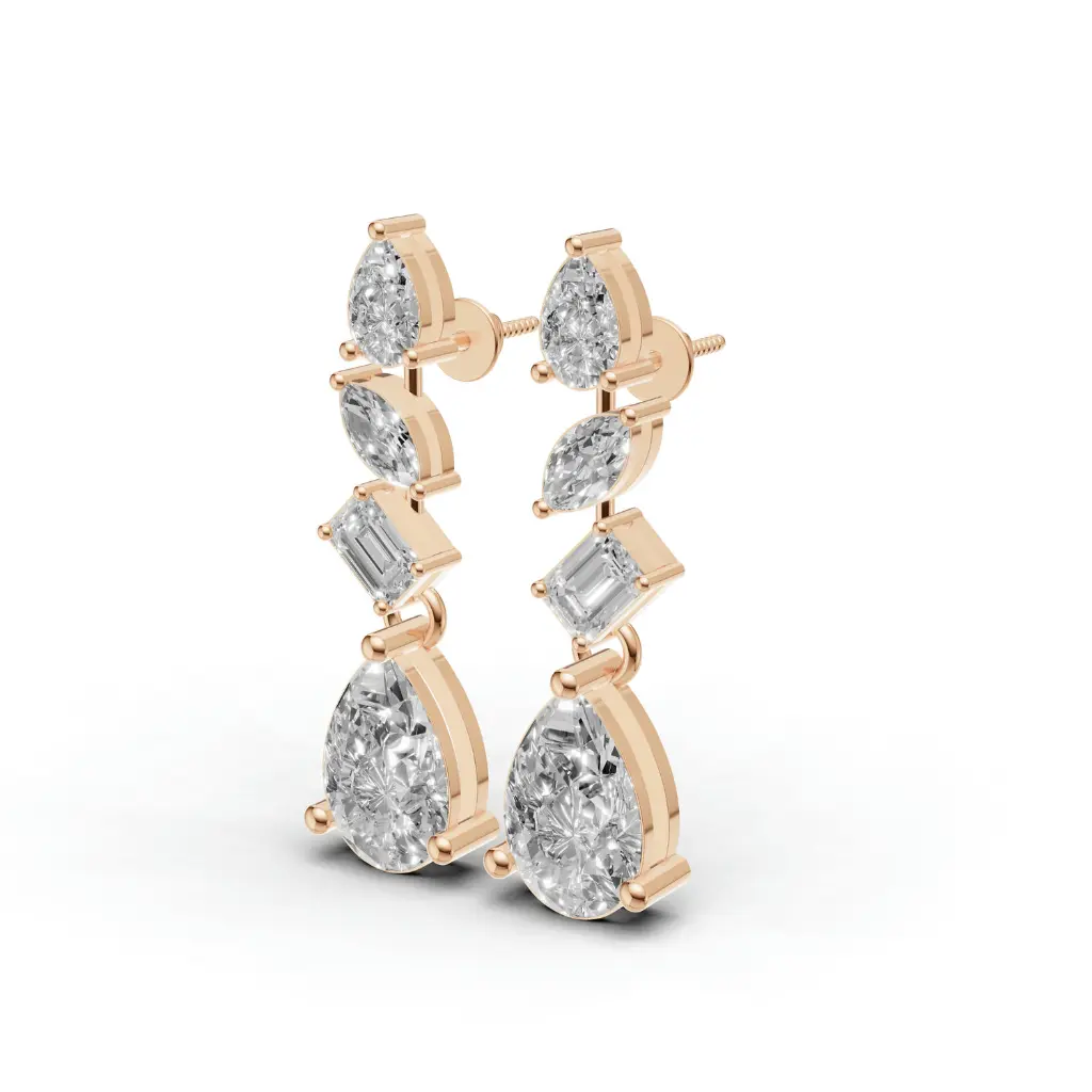 Inara teardrop diamond earring .webp