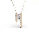 Zale emerald diamond pendant .webp