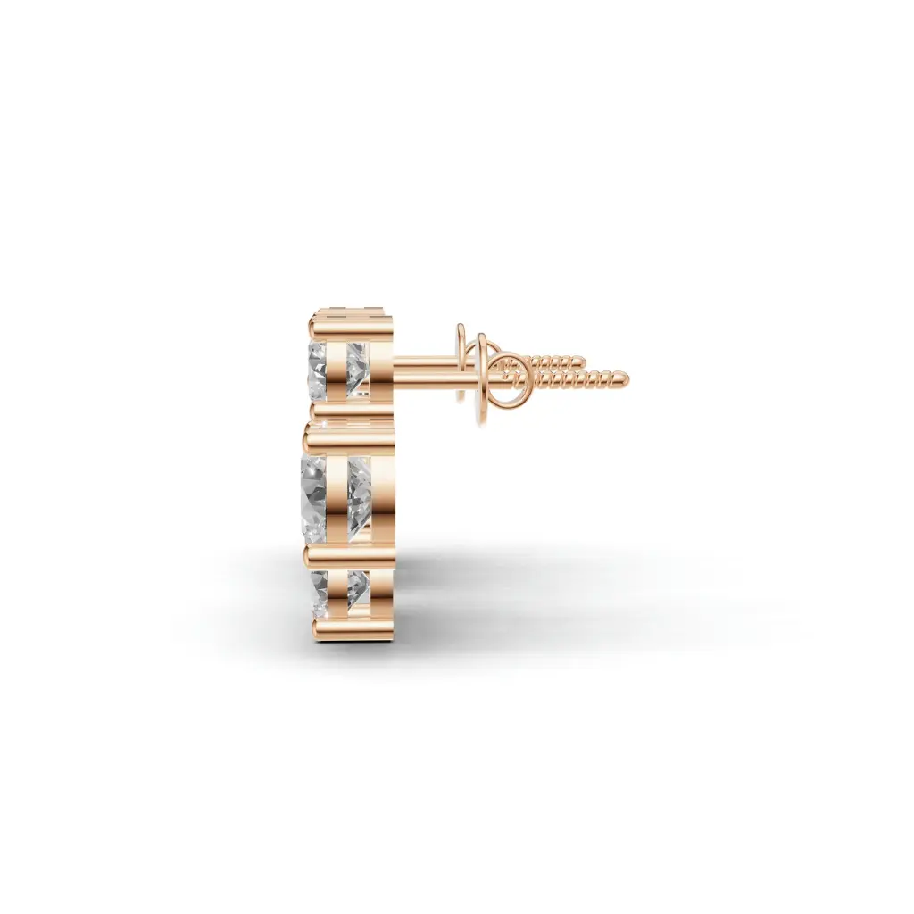 Lyra Dot diamond stud earring.webp