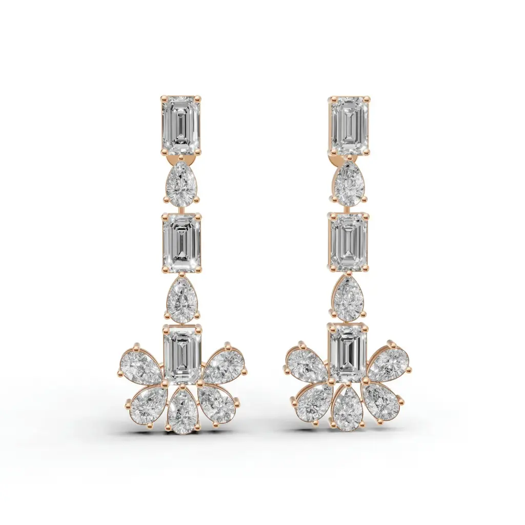 Yelena Spire diamond drops