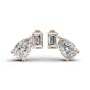 Coco droplet diamond studs