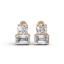 Plush Rua diamond studs