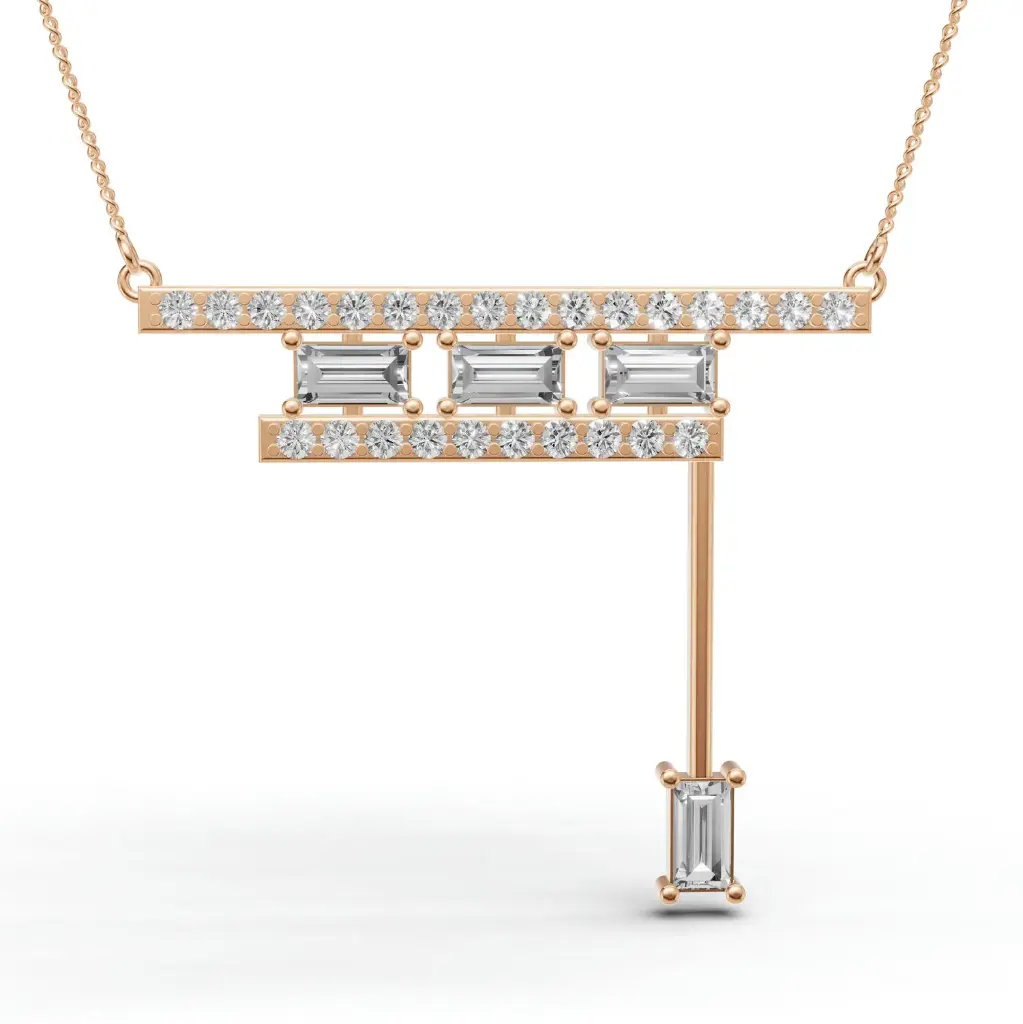 Torii light diamond pendant