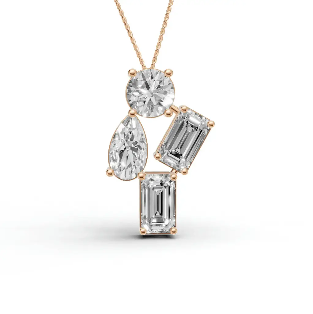 Lavina diamond pendant