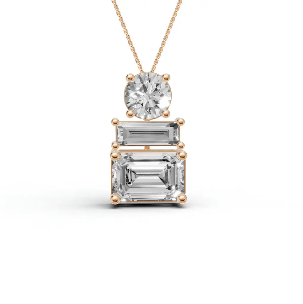 Ruoxi diamond pendant