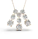 Calaeno diamond pendant