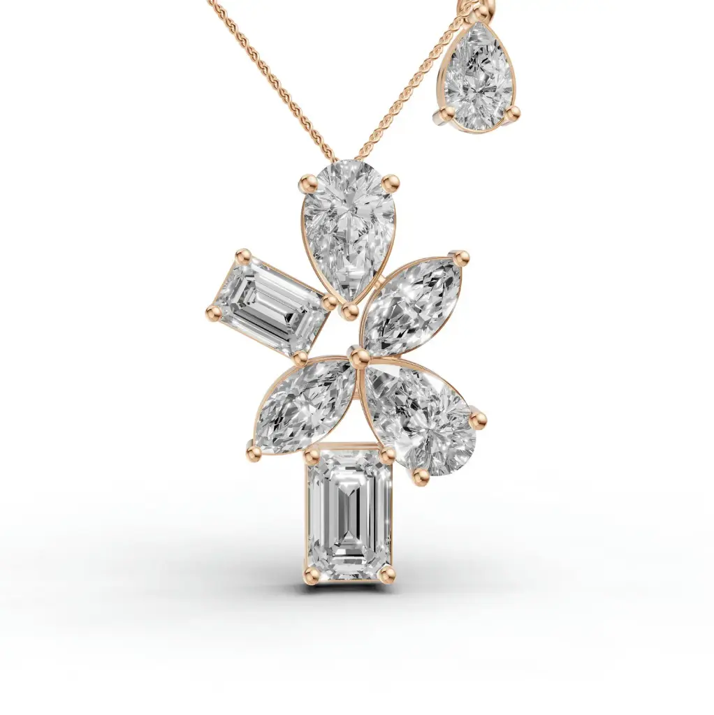 Linhua diamond pendant