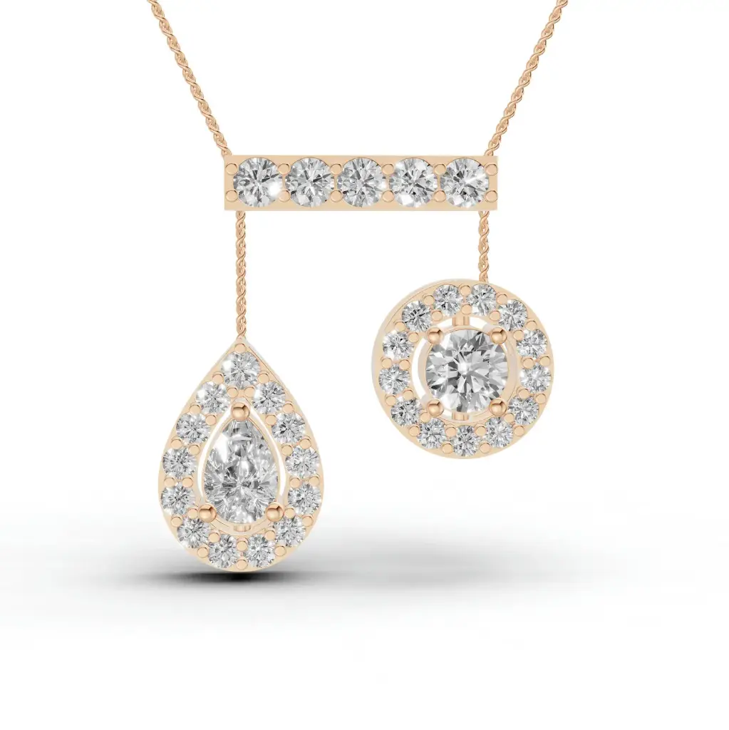 Oriel tansel diamond pendant
