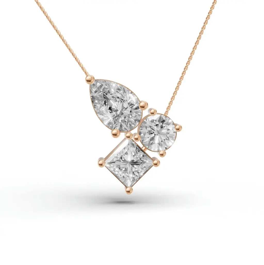 Raisel diamond pendan