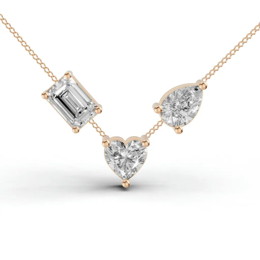 Amour V diamond pendant
