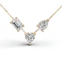 Amour V diamond pendant